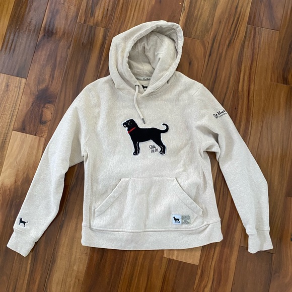 The Black Dog Tops - The Black Dog Limited Edition 50th anniversary Cream Hoodie
